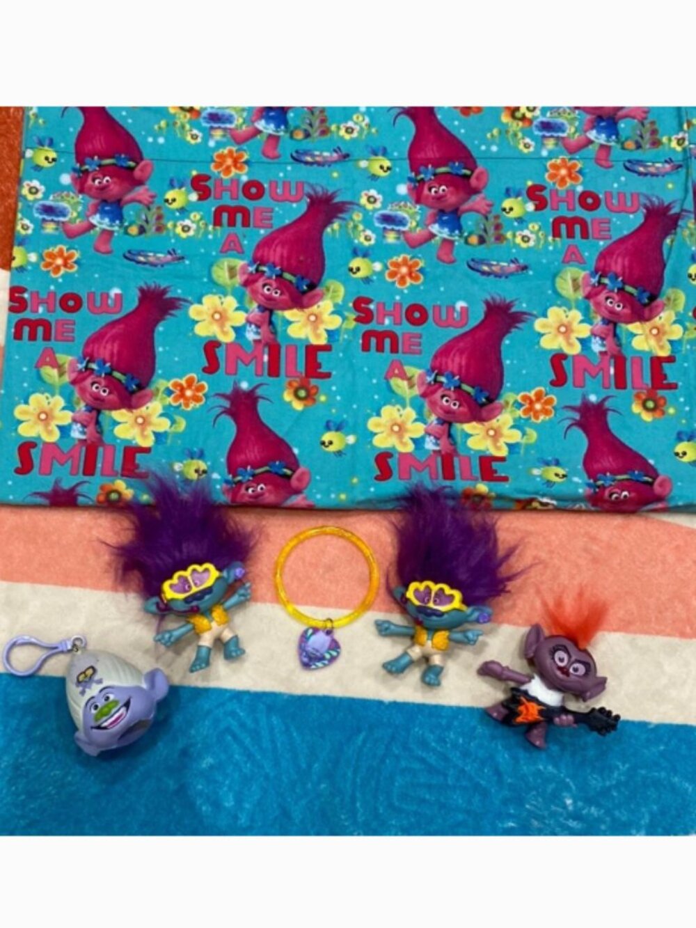 3/$10 Trolls Themed Toy Set with Pillowcase